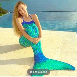Fin Fun Mermaid Tail with monofin